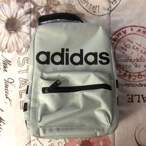 Teal Adidas lunchbox